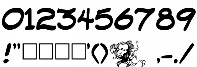 HandWrit Font OTHER CHARS