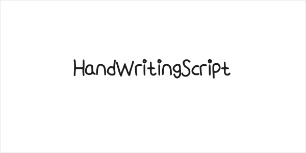 HandWritingScript Logo