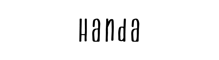 Handa Font