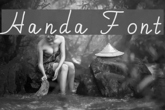 Handa Font examples