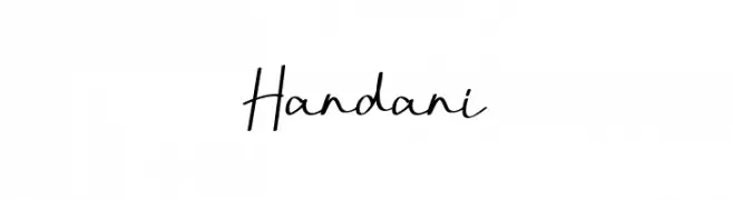 Handani  تنزيل الخطوط