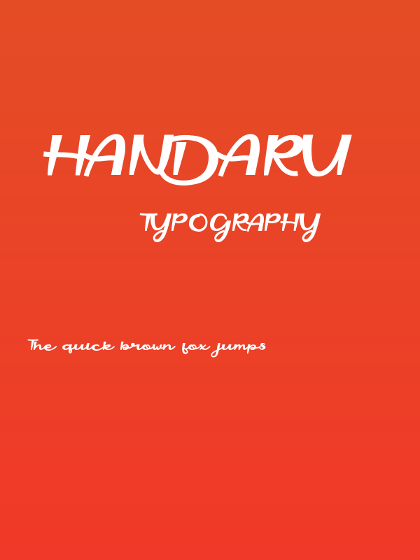 Handaru Poster