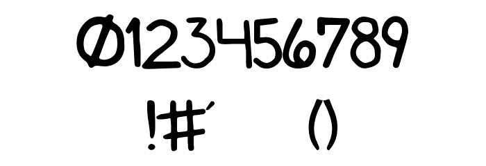 Handbag Regular Regular フォント その他の文字