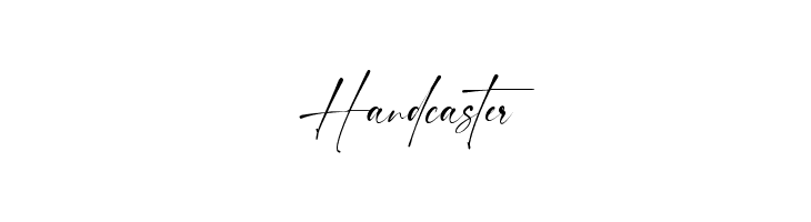 Handcaster  baixar fontes gratis