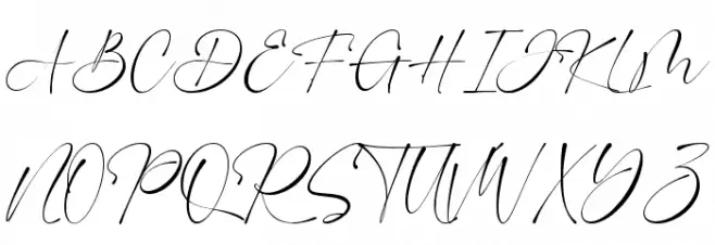 Handcaster Fonte MAIÚSCULAS