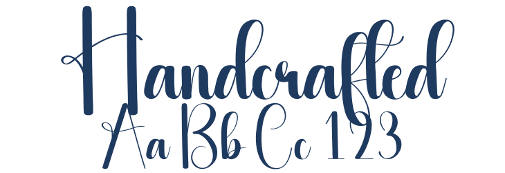 Handcrafted Font Preview