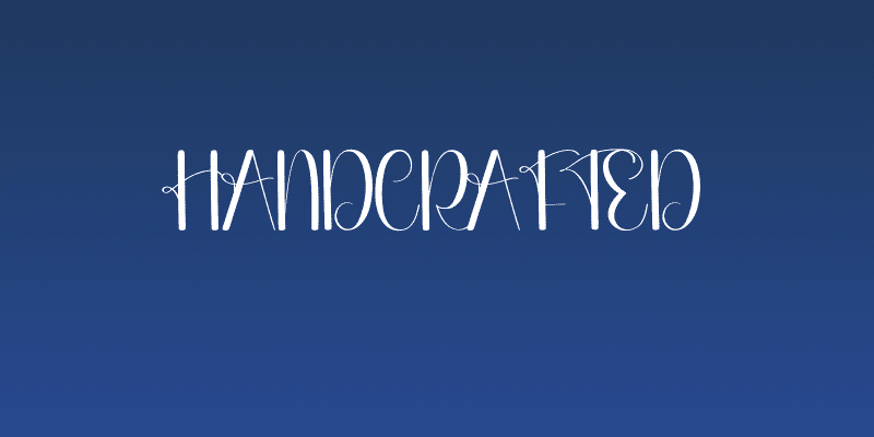Handcrafted Social Header