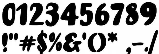 Handcrit फ़ॉन्ट अन्य घर का काम