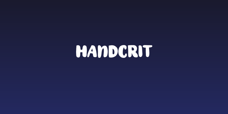 Handcrit Social Header