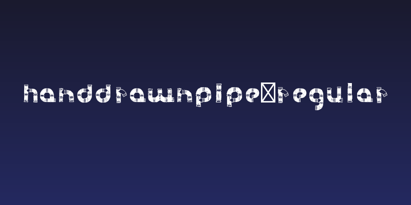 HanddrawnPipe-Regular Social Header