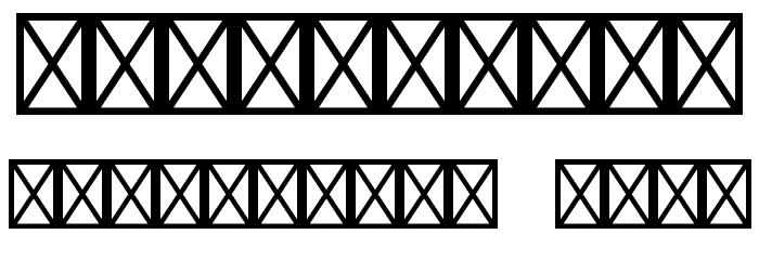 HanddrawnPipeX-Regular Font OTHER CHARS