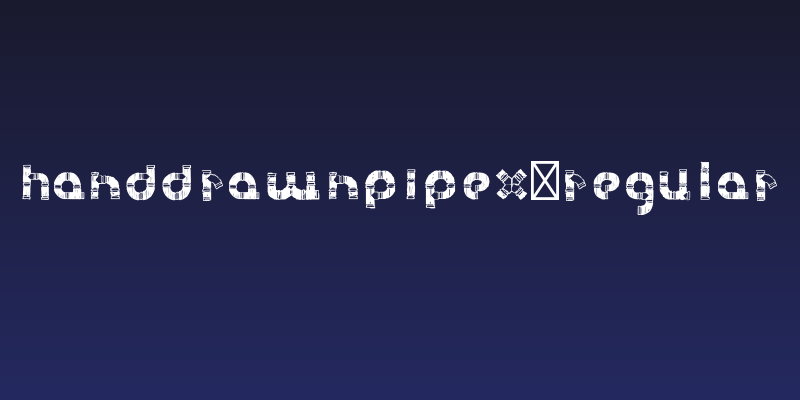 HanddrawnPipeX-Regular Social Header