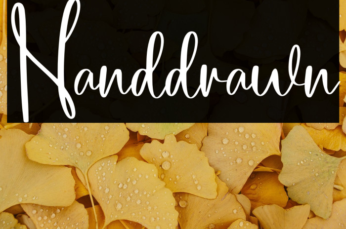 Handdrawn Example 1