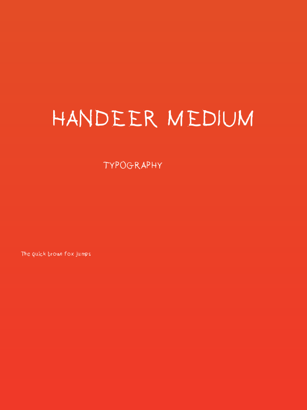 Handeer Medium Poster