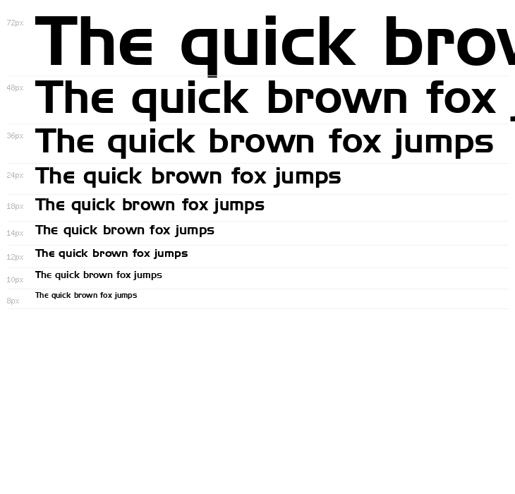 Handel Gothic BT Waterfall