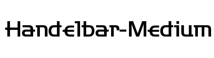 Handelbar-Medium  لخطوط تنزيل