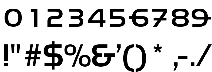 Handelbar-Medium フォント その他の文字