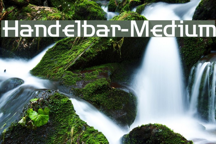 Handelbar-Medium フォント examples