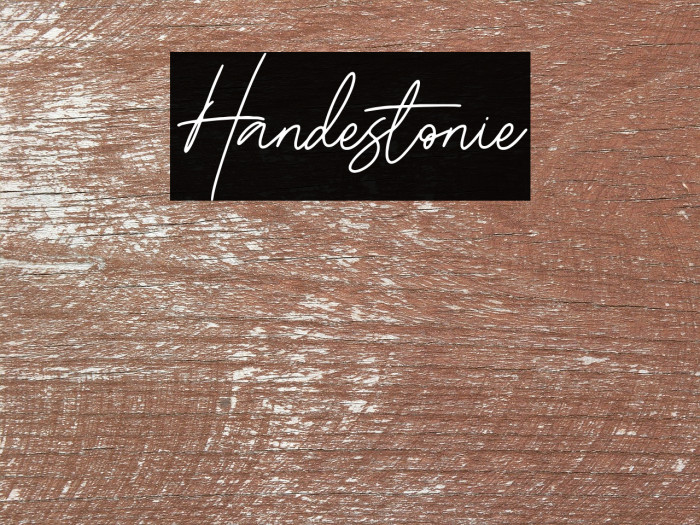 Handestonie Example 1
