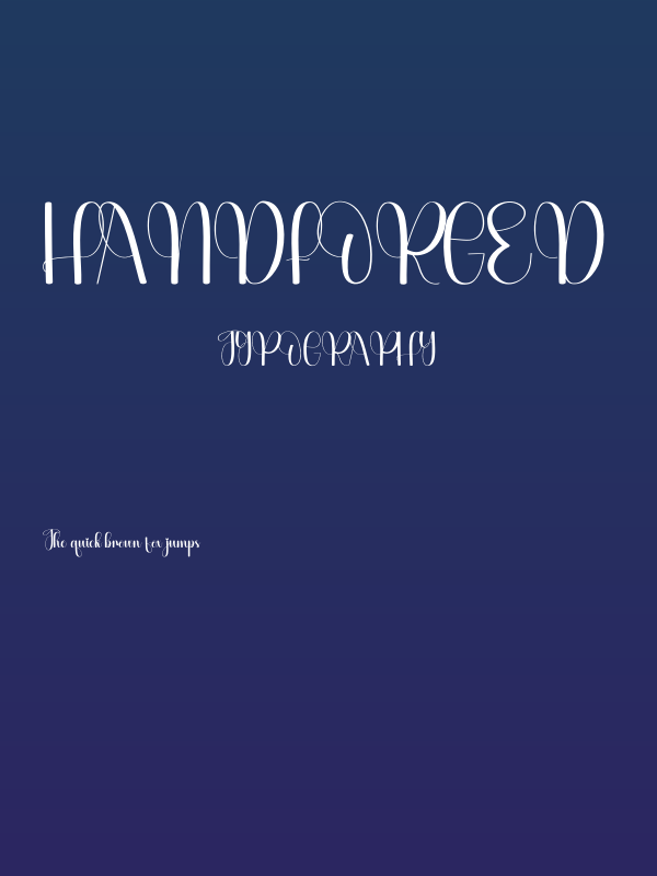 Handforged Poster