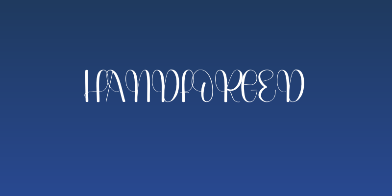 Handforged Social Header