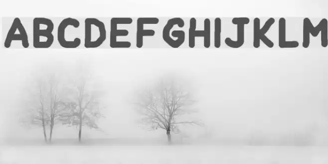 Handform Font examples