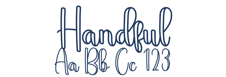 Handful Font Preview
