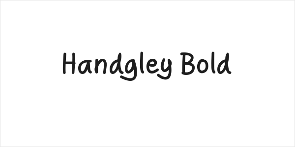 Handgley Bold Logo
