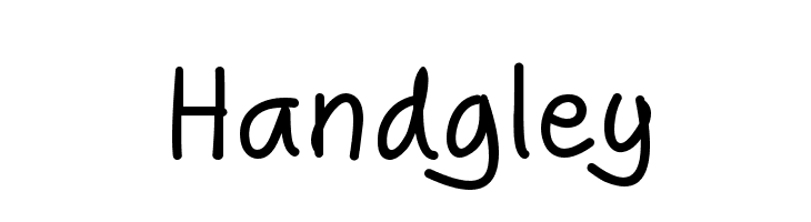 Handgley Font
