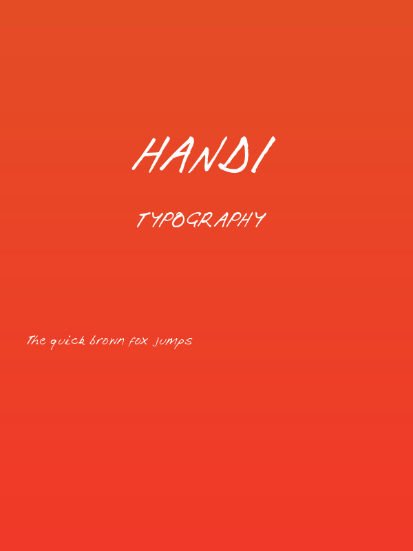 Handi Poster