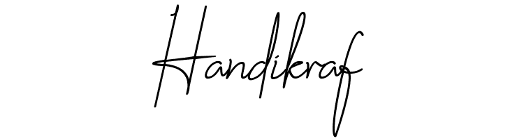 Handikraf Free Fonts Download