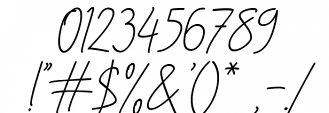 Handikraf Font Alte caractere