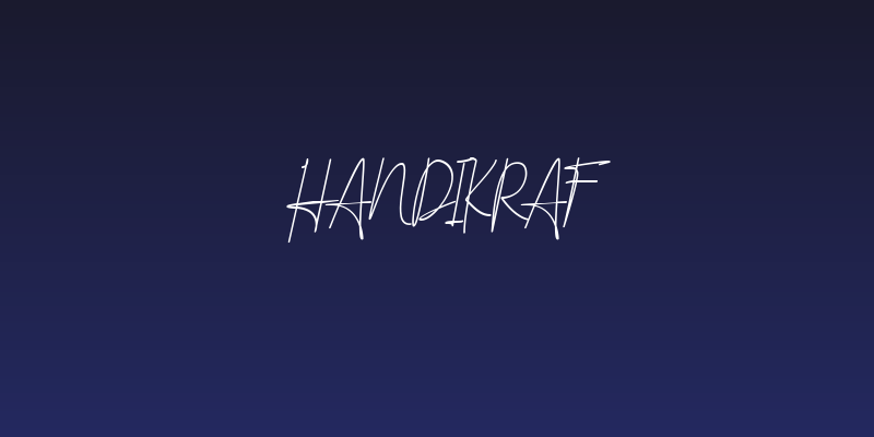 Handikraf Social Header