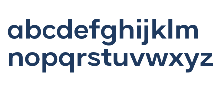 HandilPro-Medium Lowercase