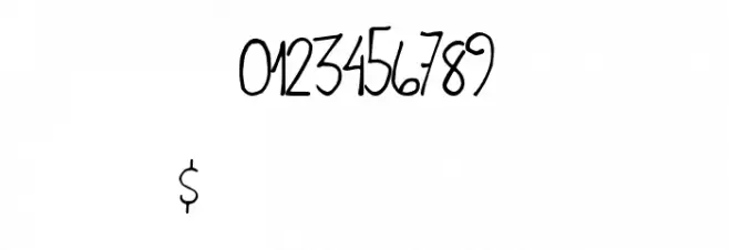 HandingOver Font OTHER CHARS