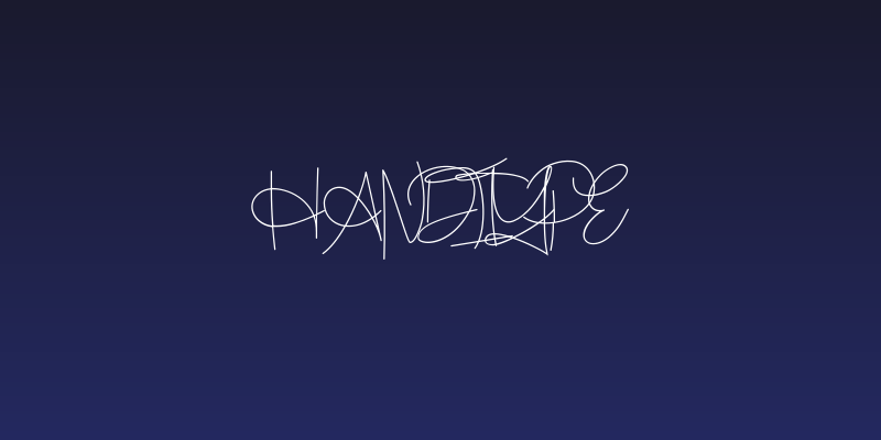 Handitype Social Header