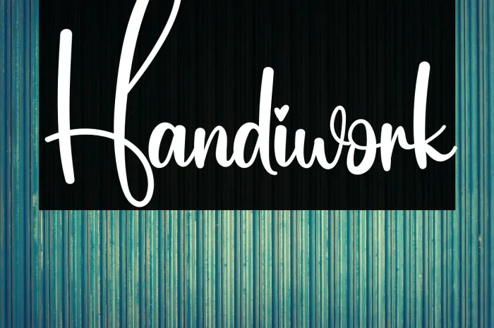 Handiwork Example 2