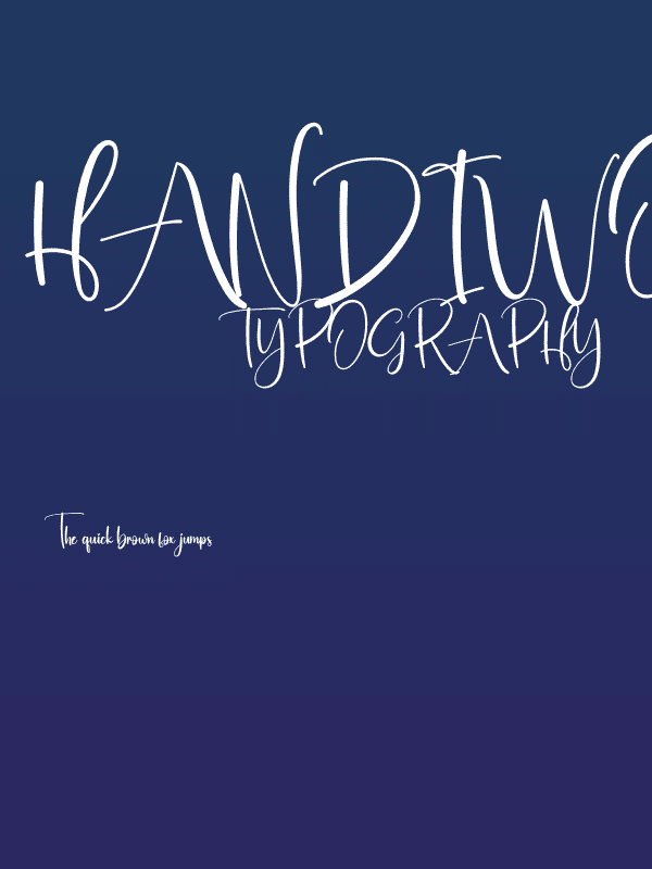 Handiwork Poster