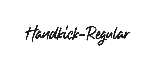 Handkick-Regular Logo