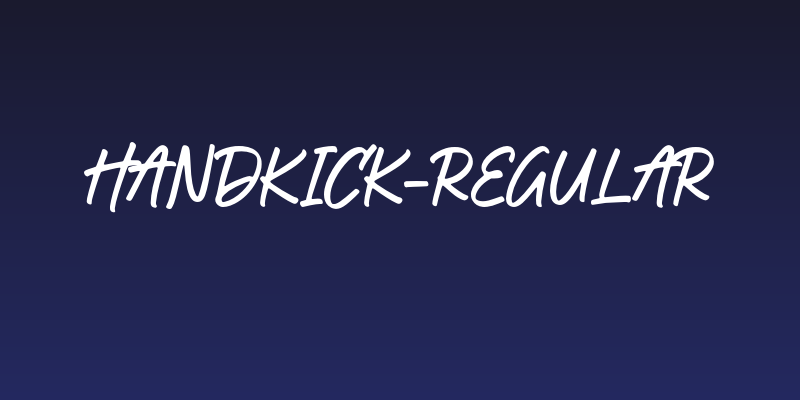 Handkick-Regular Social Header