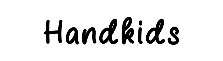Handkids  नि: शुल्क फ़ॉन्ट्स डाउनलोड