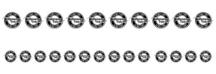 Handle Change Demo Font OTHER CHARS