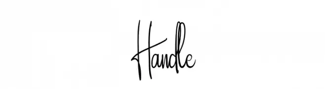 Handle  Fuentes Gratis Descargar