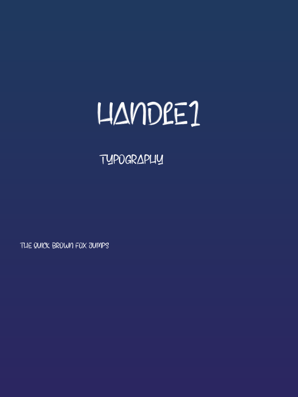 Handle1 Poster