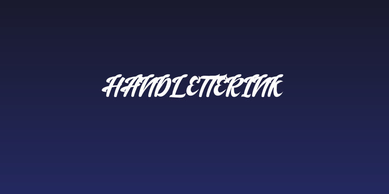 Handletterink Social Header