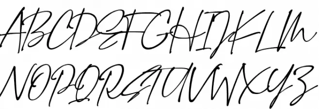 Handletters_Demo Fonte MAIÚSCULAS