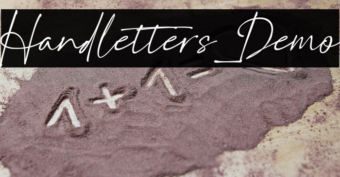 Handletters_Demo Example 1