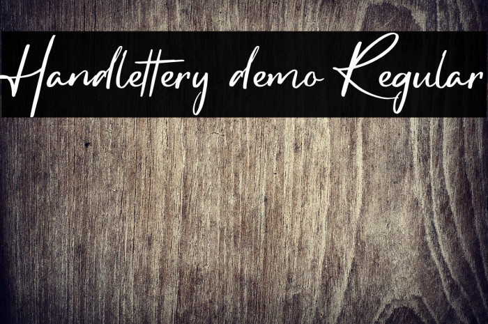 Handlettery demo Regular Example 3