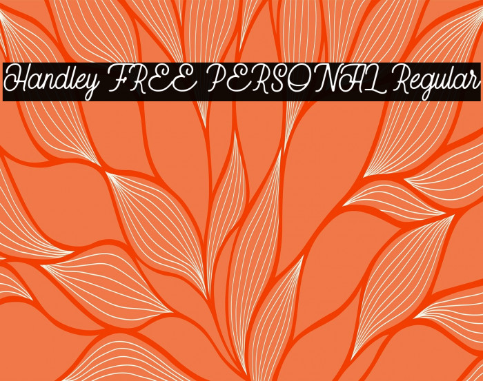 Handley FREE PERSONAL Regular Example 3