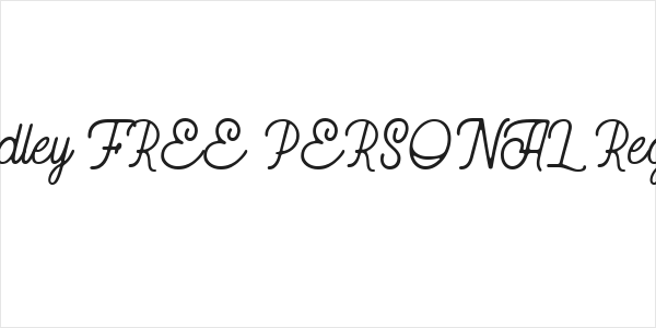 Handley FREE PERSONAL Regular Logo